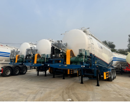 TITAN 3 AXLES 35TONS BULK CEMENT TANKER TRAILER